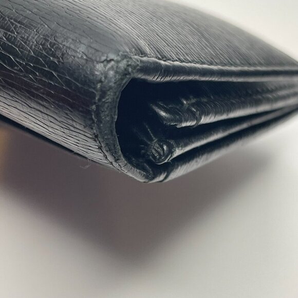 Gucci Calfskin Interlocking G Continental Wallet Black - Preowned - Picture 12 of 15